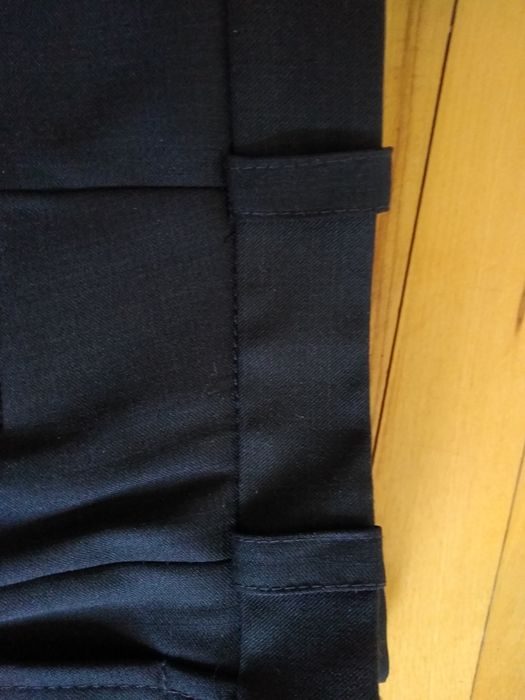 Granatowe eleganckie spodnie od garnituru 176/76