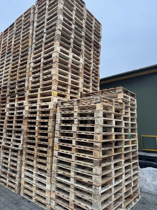 Palety 1200x1000, gęsty blat, całe ,wzmacniane od spodu