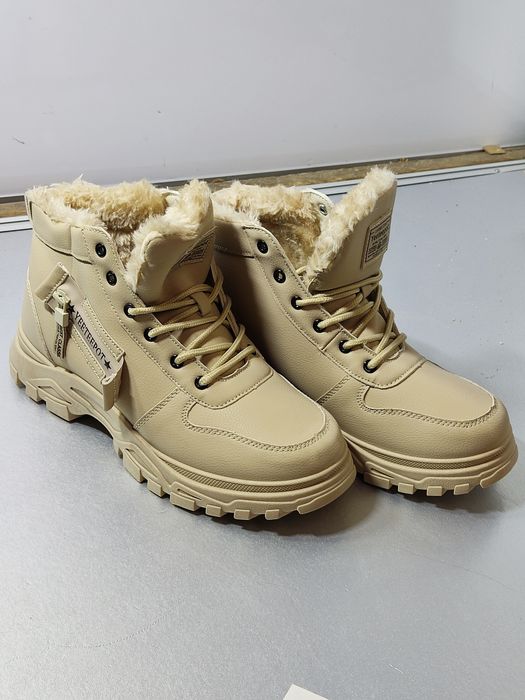 buty wojskowe taktyczne zimowe ocieplane beżowe 44 combat.