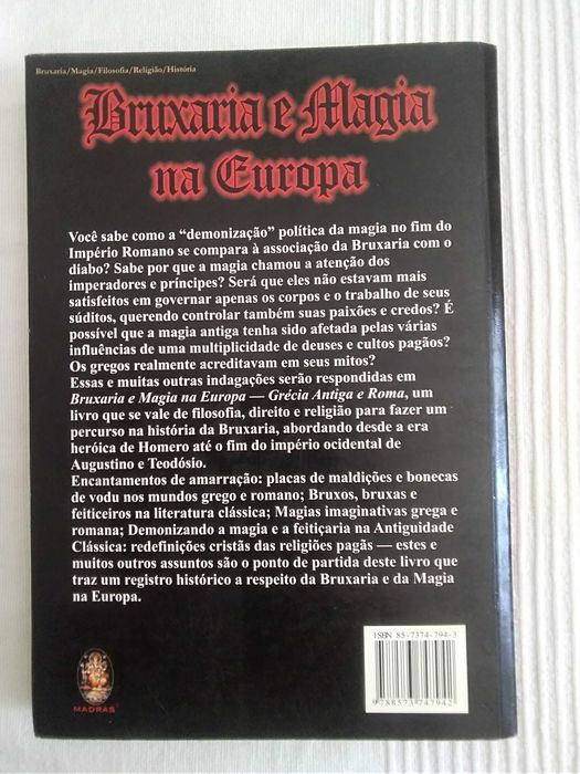 Bruxaria e Magia na Europa - Grécia antiga e Roma