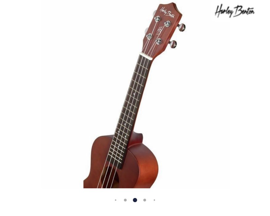 Укулеле Harley Benton UK-11C Brown гітара