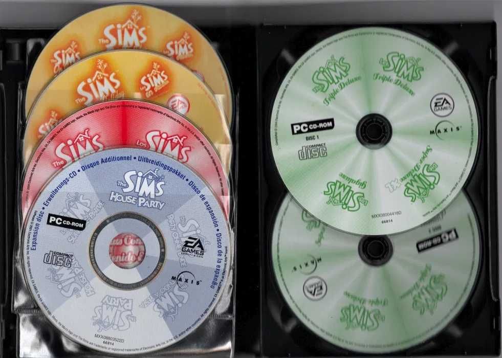 Jogo PC SIMS Triple Deluxe