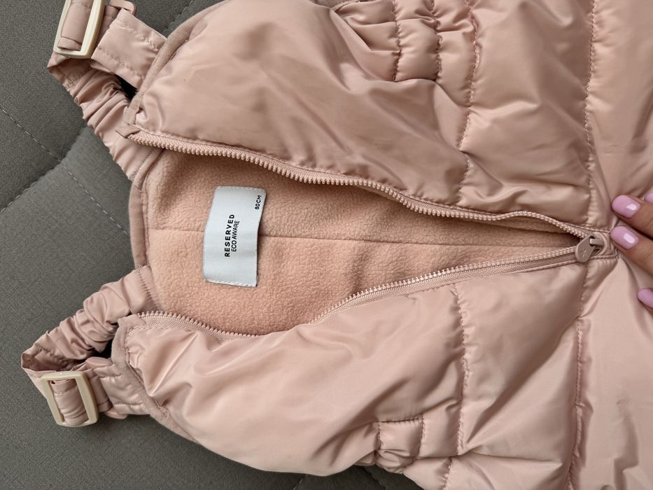 Штани зимові Reserved  на підтяжках /комбінезон 80 р