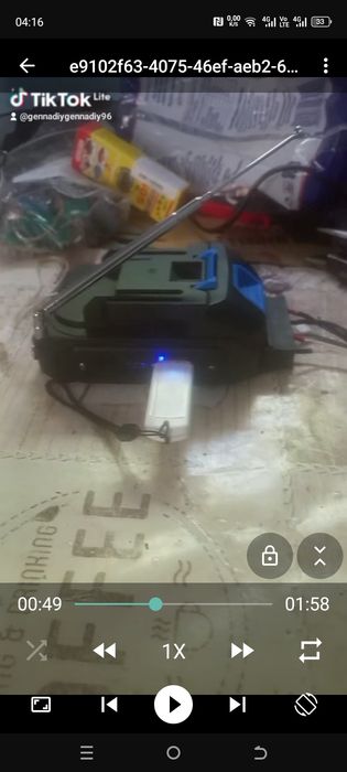 МІНІ Приставка,Bluetooth,фонарик ,мп3,вихід на колонки)