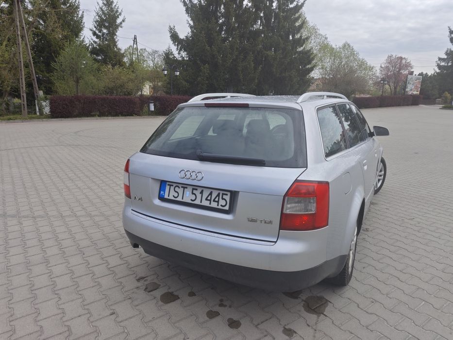 Audi A4 B6 Avant 1.9 TDI 2004 | Stan BDB | Srebrny | Do negocjacji