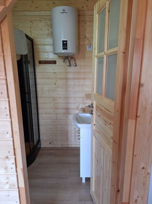 Domek letniskowy nad jeziorem Wielkie Partęczyny, Warmia i Mazury,