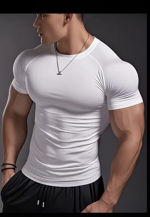 Футболка в обтяжку XL