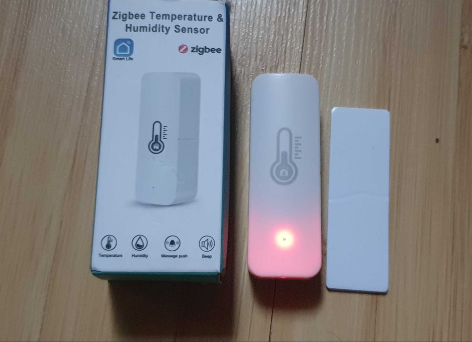 Czujnik temperatury i wilgotności Zigbee