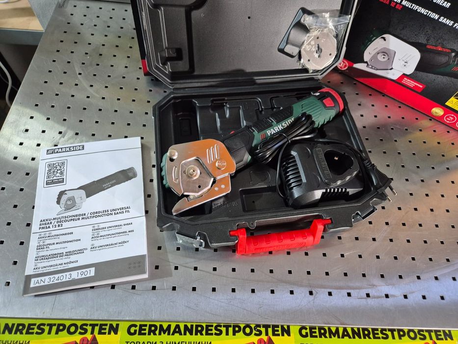 Акумуляторний мультирізак ножиці Parkside PMSA 12 B2