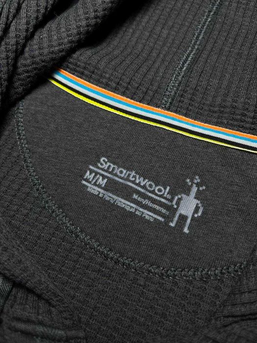 Чоловіче худі SMARTWOOL Waffle Henley Hoodie  UPF 40+ Розмір M/L