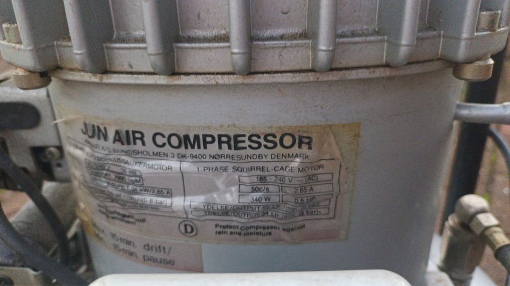 Kompresor in-air cichy, sprężarka