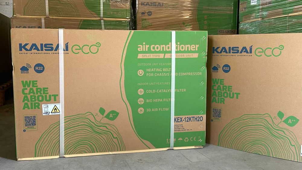 Klimatyzacja domowa KAISAI ECO 3,5kW 40m2 WIFI cichy ścienny GRZAŁKA