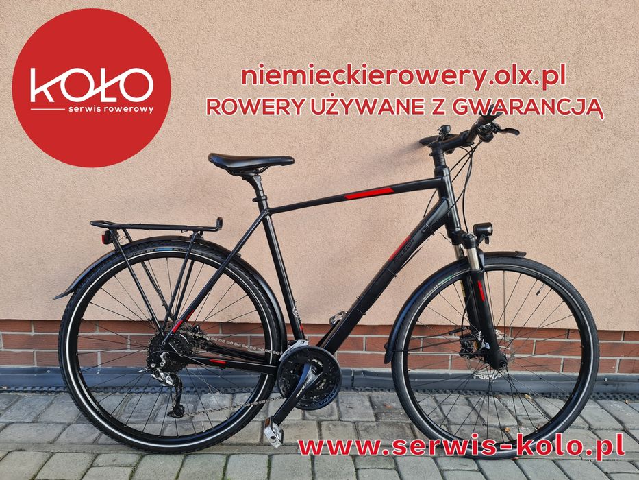 Rower męski trekkingowy RALEIGH koła 28 SHIMANO ALIVIO okazja rabat