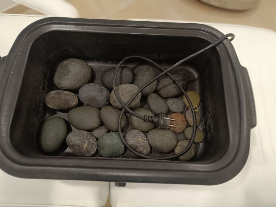 Panela de pedras quentes