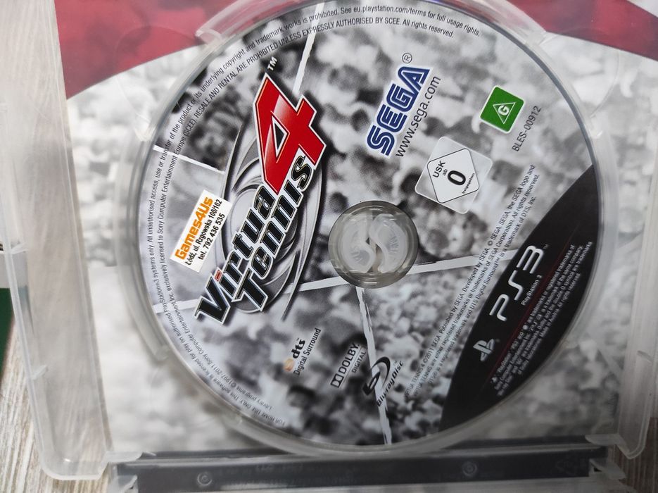 Virtua tennis 4 PS3