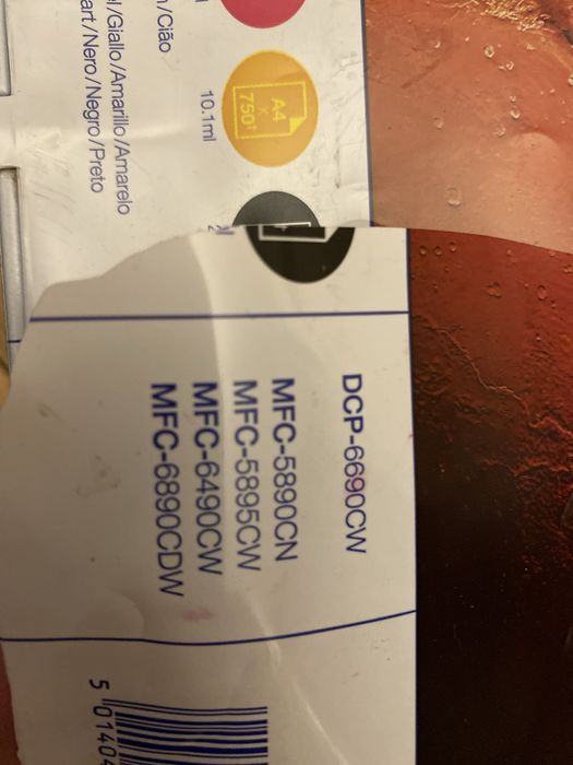 Tusz Brother LC1100 CMYK