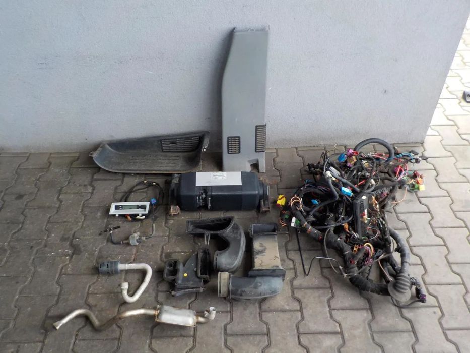 VW T5 T6 OGRZEWANIE POSTOJOWE WEBASTO SUCHE KOMPLET