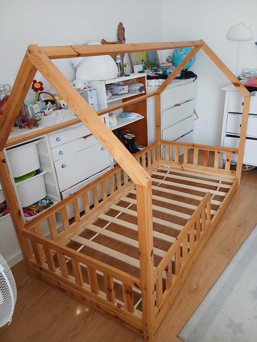 Cama MONTESSORI natural Homa
