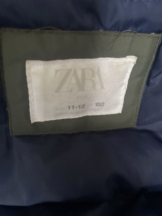 Фірмова пухова куртка ZARA на зріст 152 см