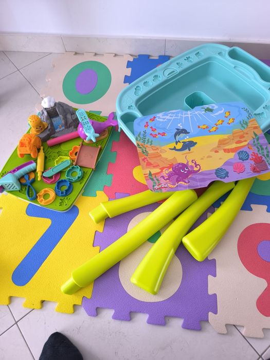 3 conjuntos da play-doh completos