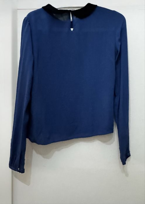 Camisa azul Zara