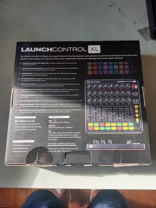Novation Launchcontrol XL - controlador midi usado apenas uma vez