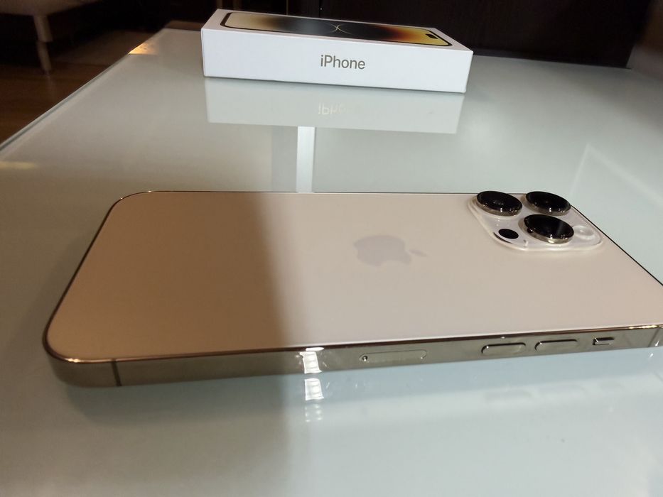 Iphone 14 pro max 256 GB  Złoty + etui