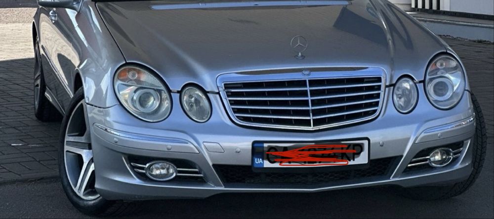 Бампер передній Mercedes w211 Рестайлінг