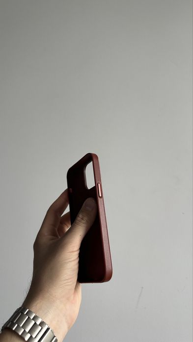 Skórzane Magsafe Etui do Iphone 14 Pro Max Umber