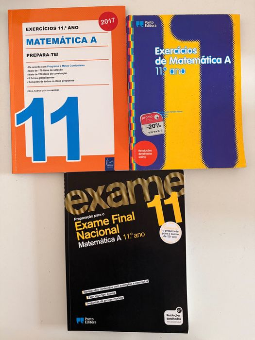 Livros de Matemática 11º ano