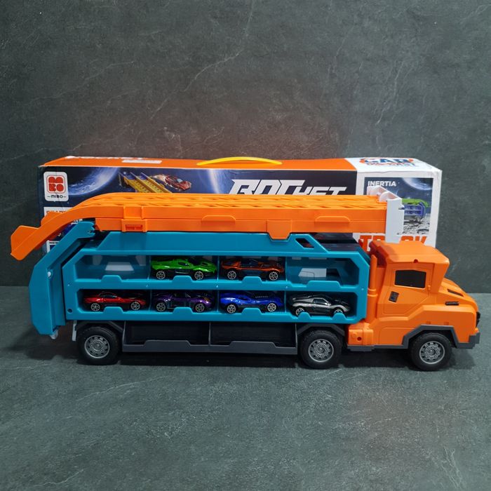 Автовоз, трек, запускачка, вантажівка-гараж, машинка трансформер,