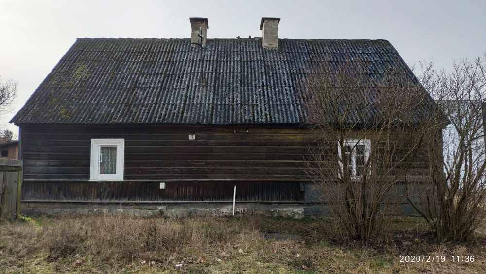 Sprzedam drewniany dom. Do rozbiórki. Możliwość usługi przeniesienia.