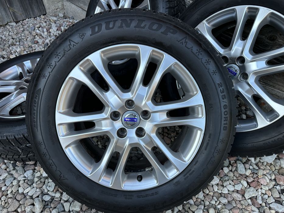 VOLVO XC60 XC70 XC90 kpl KOŁA felgi R-DESIGN 235/60-18 zima 5x108 ET50