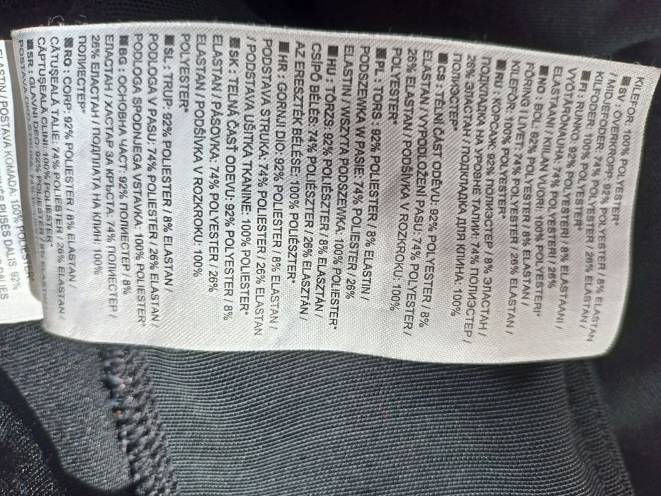 Nike spodnie sportowe  biegowe damskie