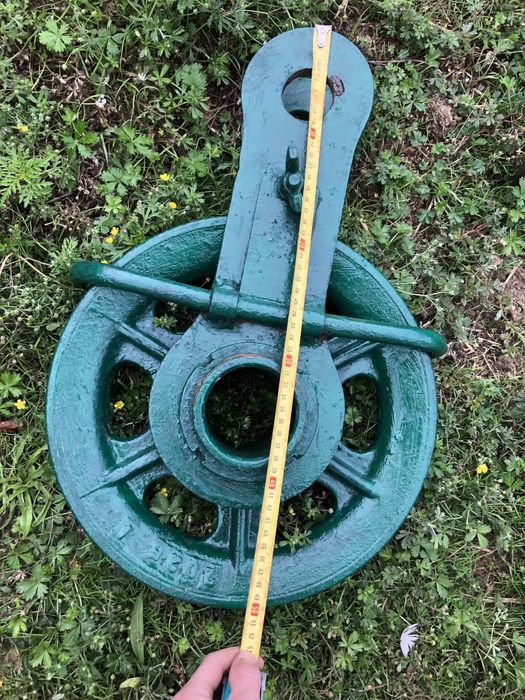 Блок канатный башенного крана