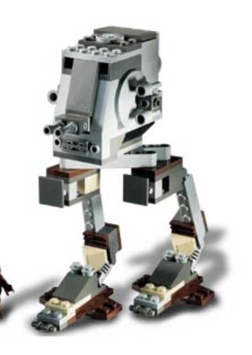 Lego 7127 Imperial AT-ST (Star Wars) - elementy