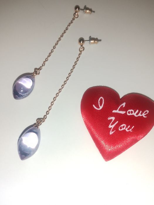 Сережки до зимової шапки, сережки до Нового року