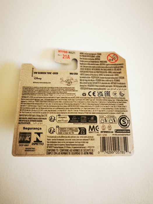 Disney Steamboat Mickey Mouse Hot Wheels 2025