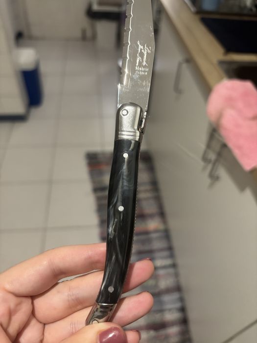 Laguiole faqueiro 12 peças - 6 facas e 6 garfos