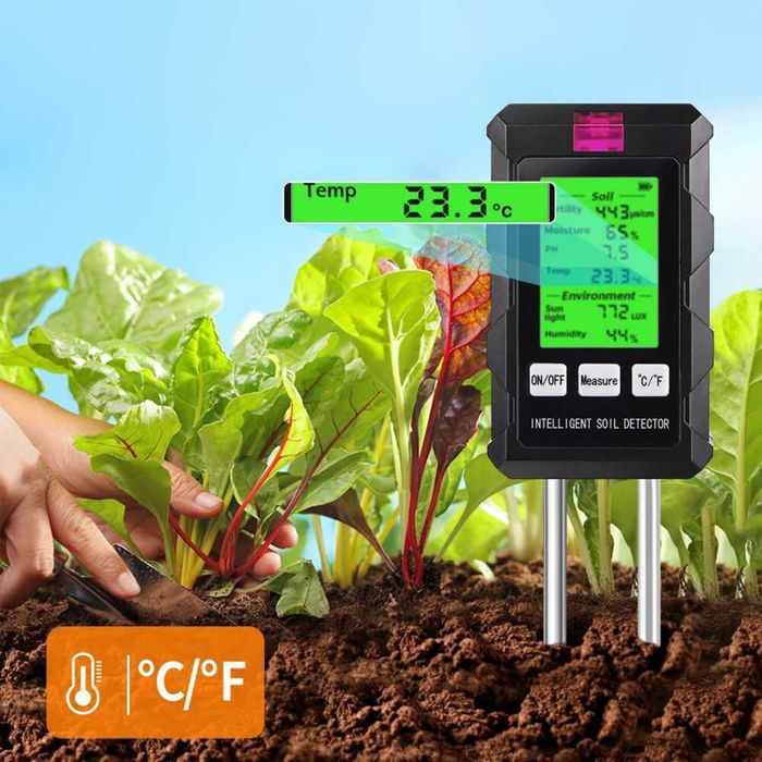 Kwasomierz gleby 6w1 to praktyczny tester podłoża