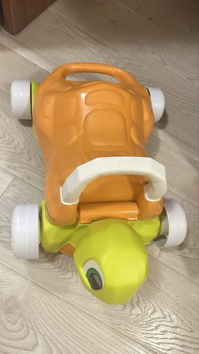 Толокар chicco и ходунок eco+ 2в1 черепаха