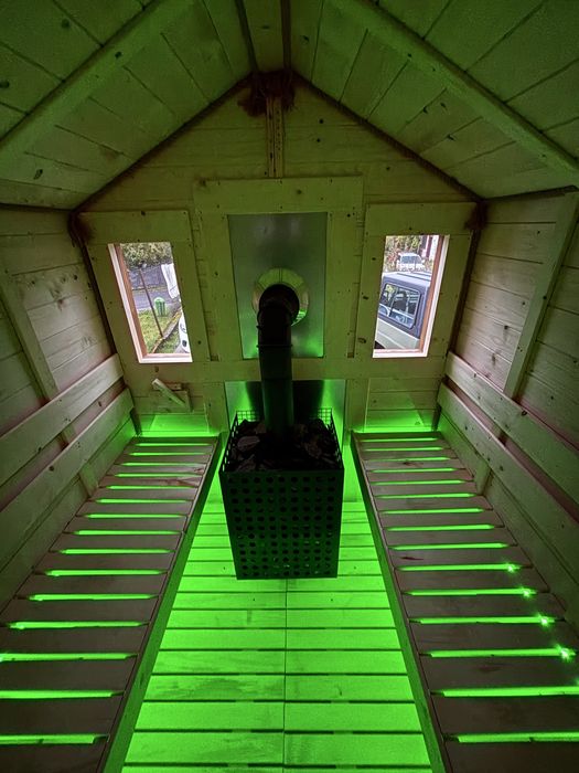 Sauna ocieplana mobilna