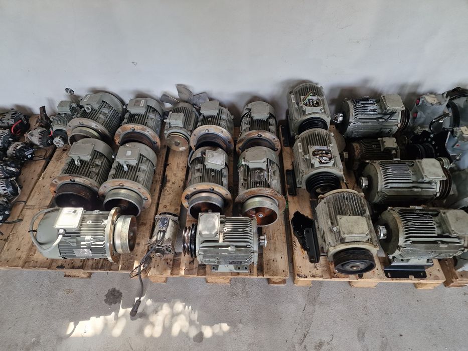 Silniki elektryczne Carrier jak na zdjęciach