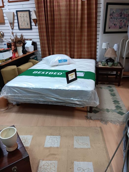 Double Mattress with Viscoelastic Foam, 190 x 140 cm, BRAND NEW64284144254466124