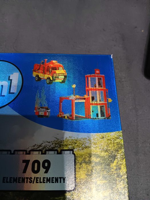 Klocki straż pożarna  ELE FAN 709 elementów