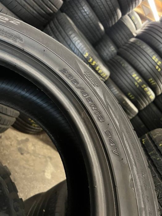 Шини літні 235х45хR18 Hankook Ventus Prime 2 / 2 Шт 99% Протектор Як Нові