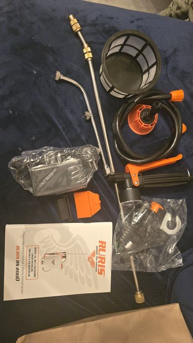 RURIS rs2000 NOWY Opryskiwacz akumulatorowy 20l akumulator 12V 8Ah