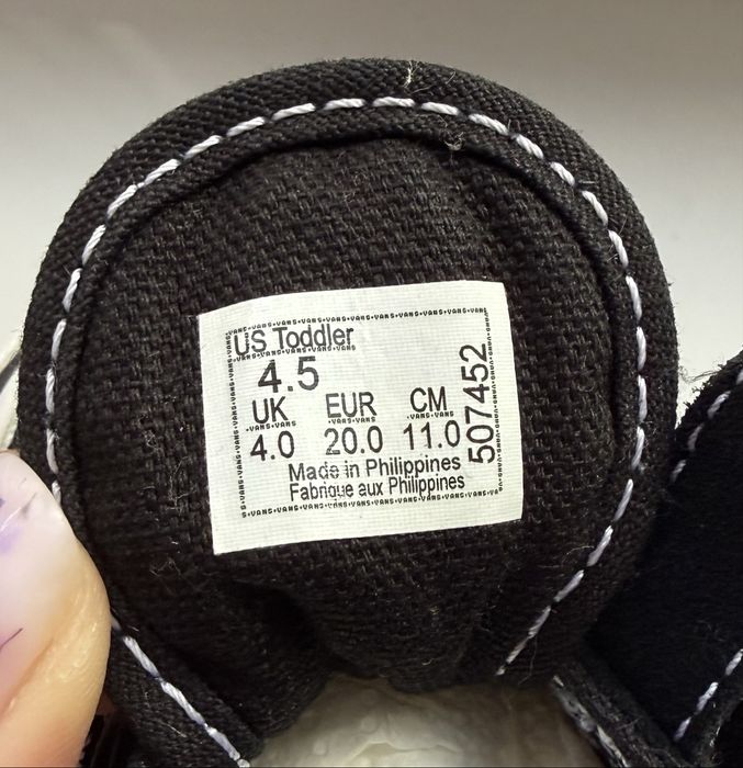 Дитячі кеди VANS ВАНСИ