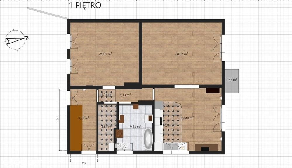 92 m² + duży garaż + ogródek | Bez czynszu - Więcej