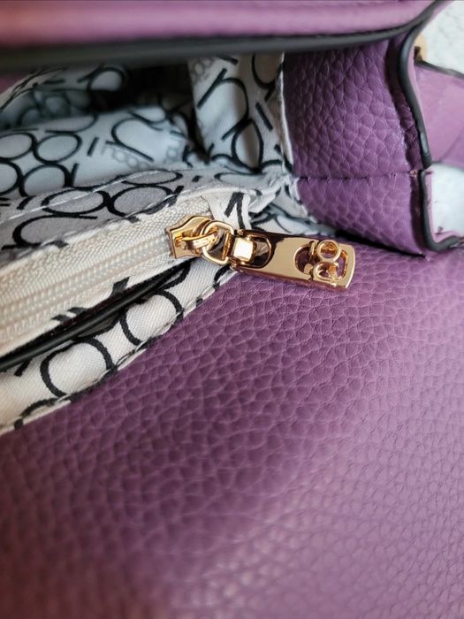 Torebka Nobo purpurowa liliowa